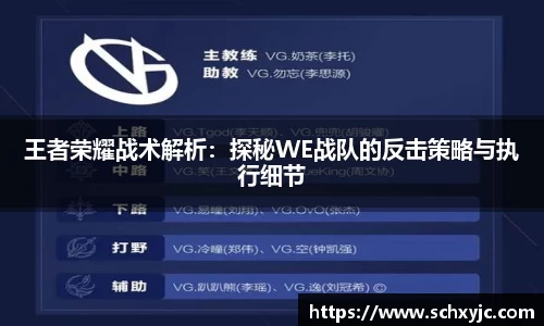 王者荣耀战术解析：探秘WE战队的反击策略与执行细节